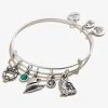 Harry Potter™ Professor McGonagall Multi-Charm Bangle -Alex And Ani Bracelets Shop harry potter professor mcgonagall multi charm bangle bracelet AS622122EWBRS