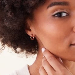 Heart Huggie Hoop Earrings -Alex And Ani Bracelets Shop heart huggie hoop earrings model A22EHRTHPSR