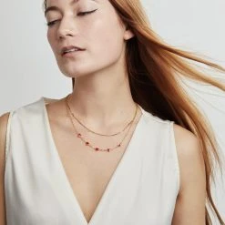 Hearts Chain Necklace, Adjustable -Alex And Ani Bracelets Shop hearts chain necklace adjustable model AA738123SG