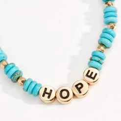 'Hope' Turquoise Stretch Bracelet -Alex And Ani Bracelets Shop hope turquoise stretch bracelet detail A22HOPESTSG