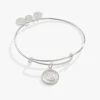 Horseshoe + Clover Charm Bangle Bracelet -Alex And Ani Bracelets Shop horseshoe and clover charm bangle bracelet AA747023SS
