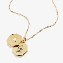 'I Love You' Slider Charm Necklace, Adjustable 9 'I Love You' Slider Charm Necklace, Adjustable -Alex And Ani Bracelets Shop i love you charm necklace adjustable AA617022NKSG