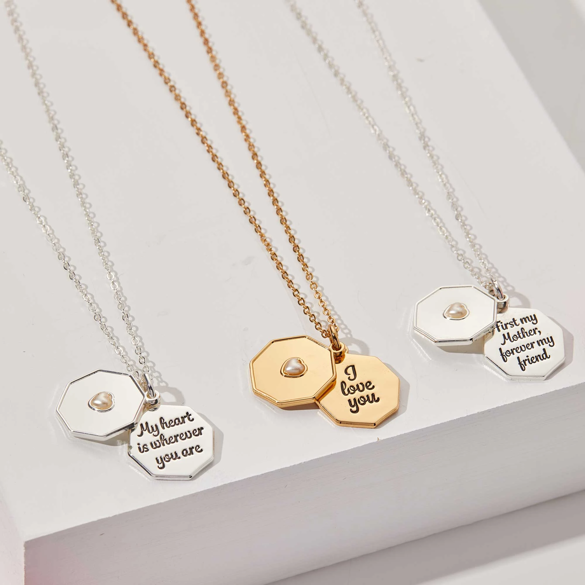 'I Love You' Slider Charm Necklace, Adjustable 7 'I Love You' Slider Charm Necklace, Adjustable - Image 5