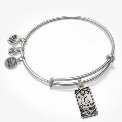 Intuition Moon Oracle Charm Bangle Bracelet