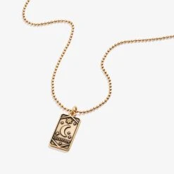 Intuition Moon Oracle Necklace, Adjustable 14 Intuition Moon Oracle Necklace, Adjustable -Alex And Ani Bracelets Shop intuition moon oracle necklace adjustable front AA635422NKRG