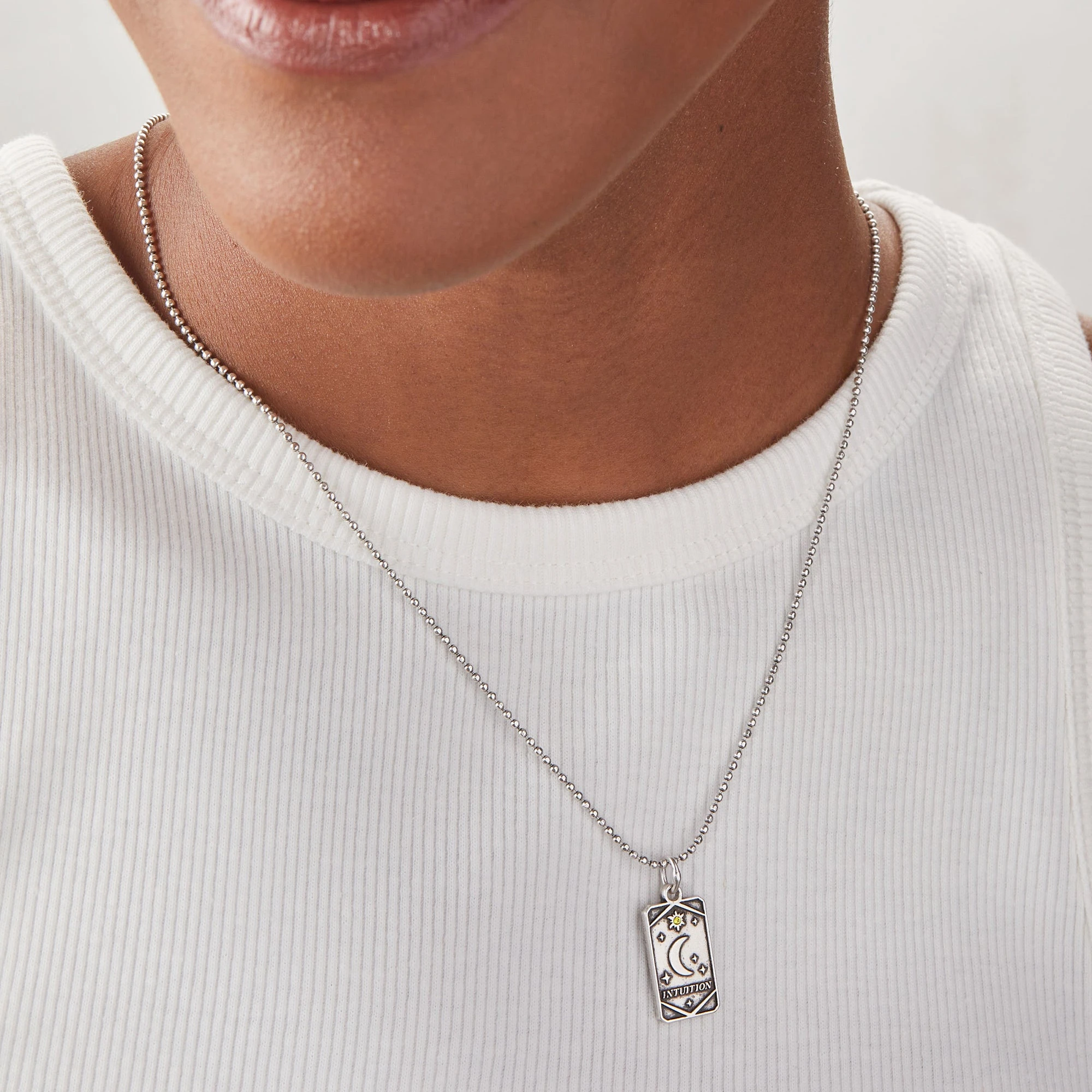 Intuition Moon Oracle Necklace, Adjustable 6 Intuition Moon Oracle Necklace, Adjustable - Image 4