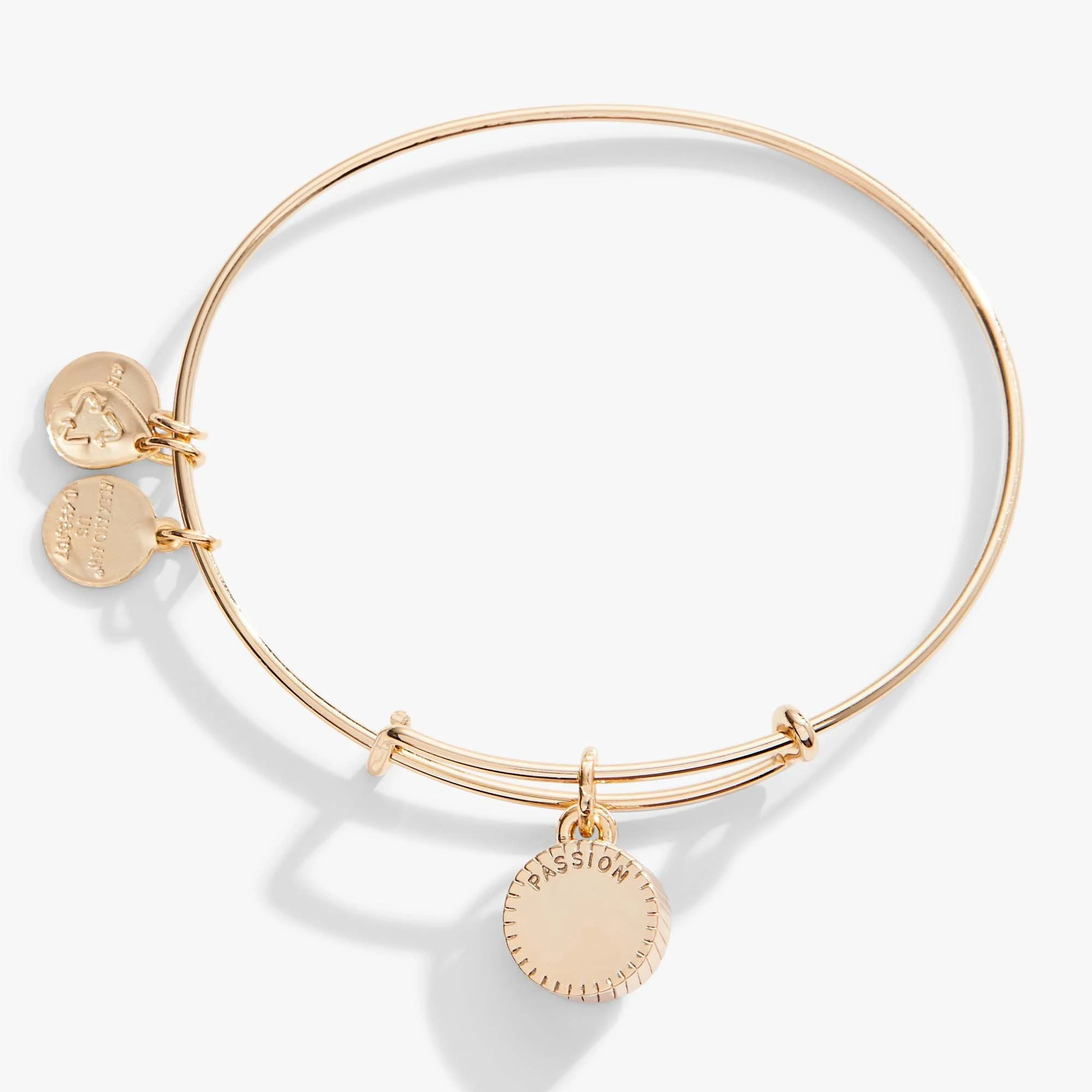 July Birthstone Charm Bangle, Ruby 8 July Birthstone Charm Bangle, Ruby - Image 6