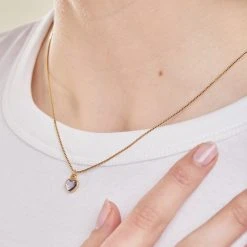 Light Amethyst Heart Necklace, June Birthstone -Alex And Ani Bracelets Shop light amethyst heart necklace june birthstone model A22ENHRT6SG