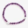 Lotus Amethyst Stretch Bracelet For Healing 2 Lotus Amethyst Stretch Bracelet For Healing -Alex And Ani Bracelets Shop lotus amethyst stretch bracelet for healing AA670122SS