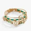 Love + Luck Charm Bangle Bracelets, Set Of 5 1 Love + Luck Charm Bangle Bracelets, Set Of 5 -Alex And Ani Bracelets Shop love and luck charm bangle bracelets set of 5 front AA747723SG