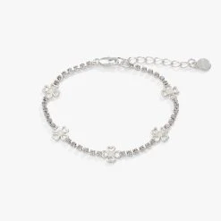 Love + Luck Inline Tennis Bracelet