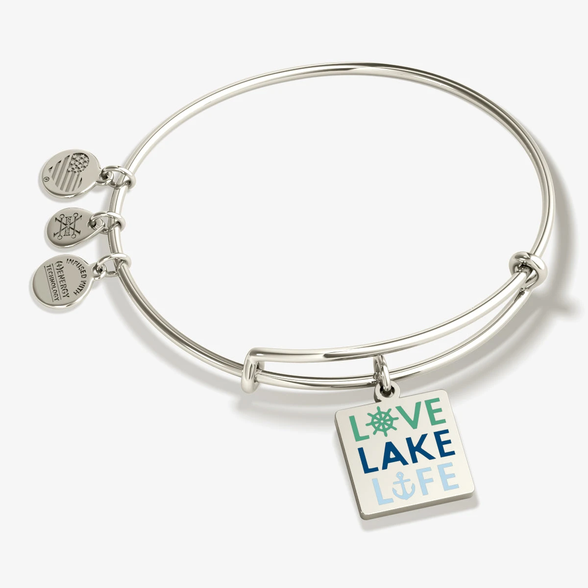 'Love, Lake, Life' Charm Bangle 3 'Love, Lake, Life' Charm Bangle