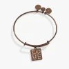 LOVE Pavé Charm Bangle -Alex And Ani Bracelets Shop love pave charm bangle front