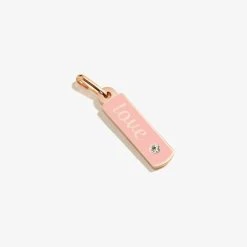 'Love' Tag Charm