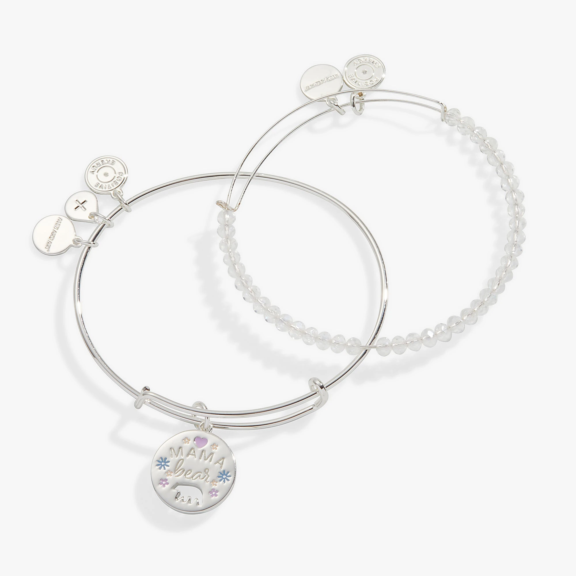 Mama Bear Charm Bangle, Set Of 2 4 Mama Bear Charm Bangle, Set Of 2 - Image 2