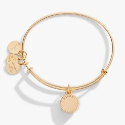 March Birthstone Charm Bangle, Aquamarine -Alex And Ani Bracelets Shop march birthstone charm bangle bracelet aquamarine back A21EBBIR3SG