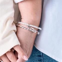 'Mom' Script Bracelet, Set Of 3 -Alex And Ani Bracelets Shop mom script bracelet set of 3 model AA746123SS