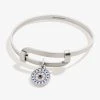 Motivation Evil Eye Charm Bangle -Alex And Ani Bracelets Shop motivation evil eye charm bangle front AA546922RS