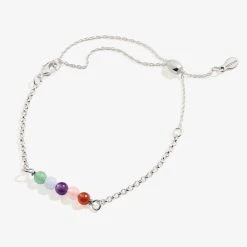 Alex And Ani Bracelets Shop 31 Multi-Gemstone Pull Chain Bracelet