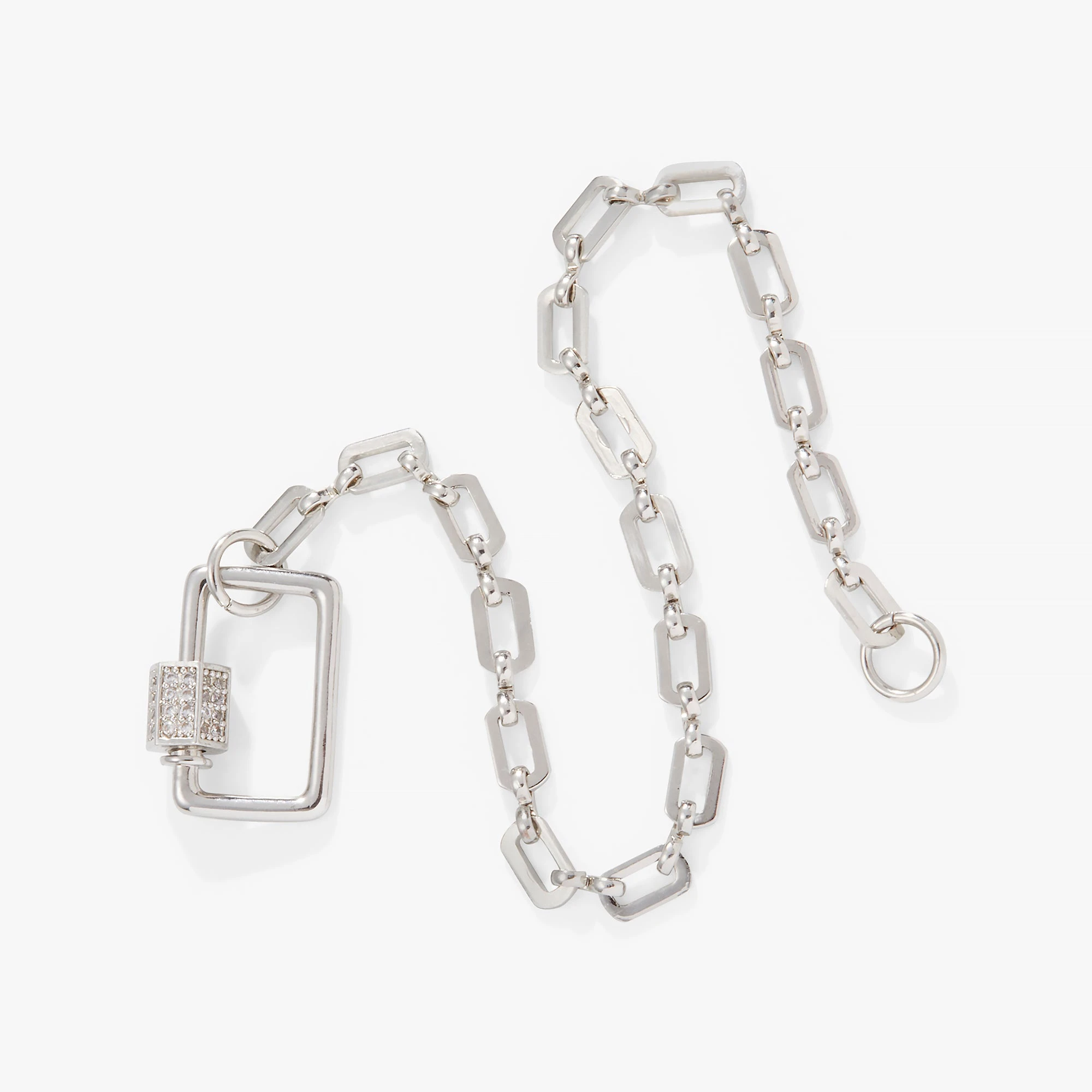 Open Link Square Carabiner Bracelet 5 Open Link Square Carabiner Bracelet - Image 3
