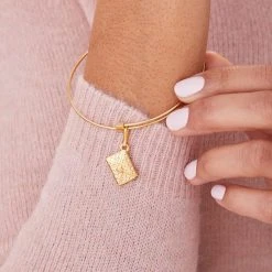 Pavé Love Letter Charm -Alex And Ani Bracelets Shop pave love letter charm model PC22CHLETG