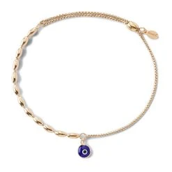 Evil Eye Pull Chain Bracelet -Alex And Ani Bracelets Shop pc14epb03g top