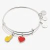 Peace And Love Emoji Duo Charm Bangle Bracelet 1 Peace And Love Emoji Duo Charm Bangle Bracelet -Alex And Ani Bracelets Shop peace and love emoji duo charm bangle bracelet AS662922EWBSS