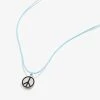 Peace Cord Necklace, 18" -Alex And Ani Bracelets Shop peace cord necklace 18 front AA646022NKSS