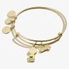 Peanuts™ Charlie Brown 'Oh, Good Grief' Duo Charm Bangle 1 Peanuts™ Charlie Brown 'Oh, Good Grief' Duo Charm Bangle -Alex And Ani Bracelets Shop peanuts charlie brown oh good grief duo charm bangle bracelet front AS21PNUTS1SG