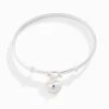 Pearl Heart + Sapphire Charm Clip Bangle -Alex And Ani Bracelets Shop pearl heart and sapphire charm clip bangle AA734322SS