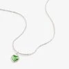 Peridot Heart Necklace, August Birthstone -Alex And Ani Bracelets Shop peridot heart necklace august birthstone front A22ENHRT8SS