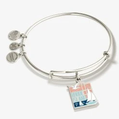 Rhode Island Charm Bangle Bracelet