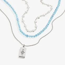 Rise And Shine Layered Necklace Set -Alex And Ani Bracelets Shop rise and shine layered necklace set back A22RSNKTT