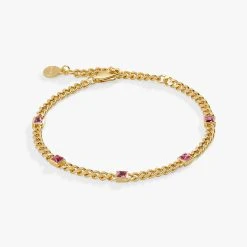 Rose Curb Chain Bracelet, October Birthstone 11 Rose Curb Chain Bracelet, October Birthstone -Alex And Ani Bracelets Shop rose curb chain bracelet october birthstone AA73982310SG