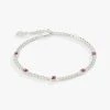 Rose Curb Chain Bracelet, October Birthstone -Alex And Ani Bracelets Shop rose curb chain bracelet october birthstone AA73982310SS