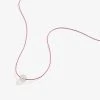 Rose Quartz Gemstone Cord Necklace 1 Rose Quartz Gemstone Cord Necklace -Alex And Ani Bracelets Shop rose quartz gemstone cord necklace front AA671022SS