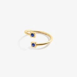 Sapphire Ring Wrap, September Birthstone -Alex And Ani Bracelets Shop sapphire heart ring wrap september birthstone AA620922ERG