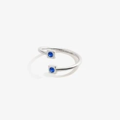 Sapphire Ring Wrap, September Birthstone