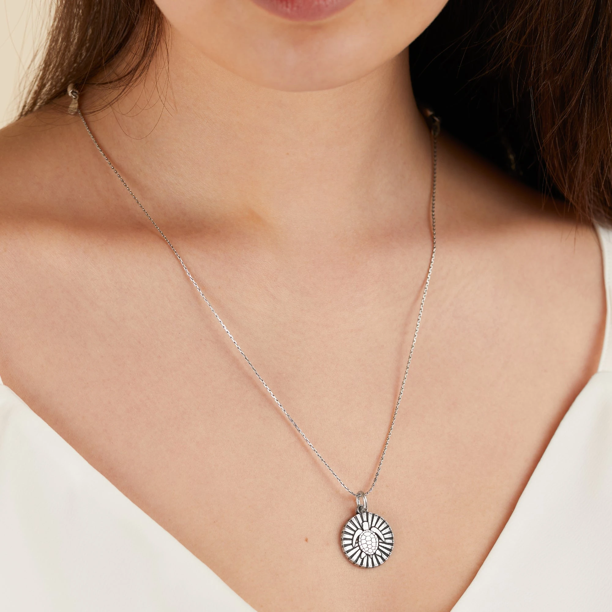 Sea Turtle Charm Necklace 6 Sea Turtle Charm Necklace - Image 4