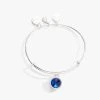 September Birthstone Charm Bangle, Sapphire -Alex And Ani Bracelets Shop september birthstone charm bangle bracelet sapphire front A21EBBIR9SS