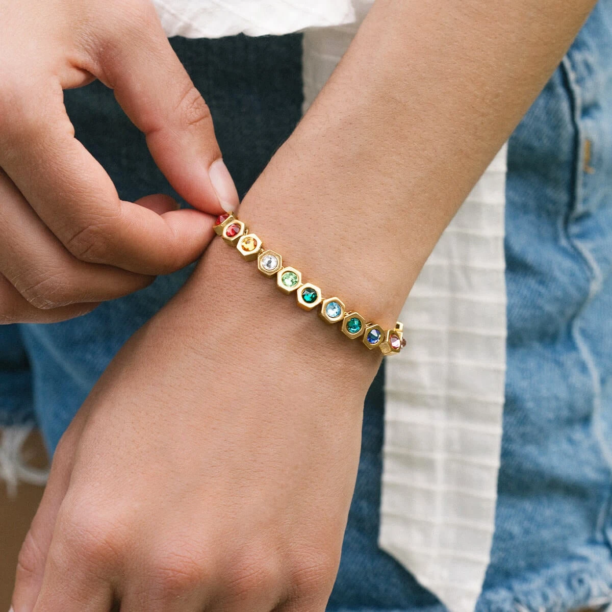 Ruby Birthstone Slider Charm, July - Image 4