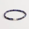Sodalite And Pearl Stretch Bracelet 1 Sodalite And Pearl Stretch Bracelet -Alex And Ani Bracelets Shop sodalite and pearl stretch bracelet A22SOPSTSS