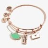 The Office™ 'You Are Everything' Trio Charm Bangle -Alex And Ani Bracelets Shop the office you are everything trio charm bangle bracelet front AS22EBOFVDRAR