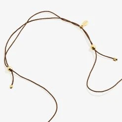 Tiger's Eye Gemstone Cord Necklace 7 Tiger's Eye Gemstone Cord Necklace -Alex And Ani Bracelets Shop tigers eye gemstone cord necklace top AA670922SG