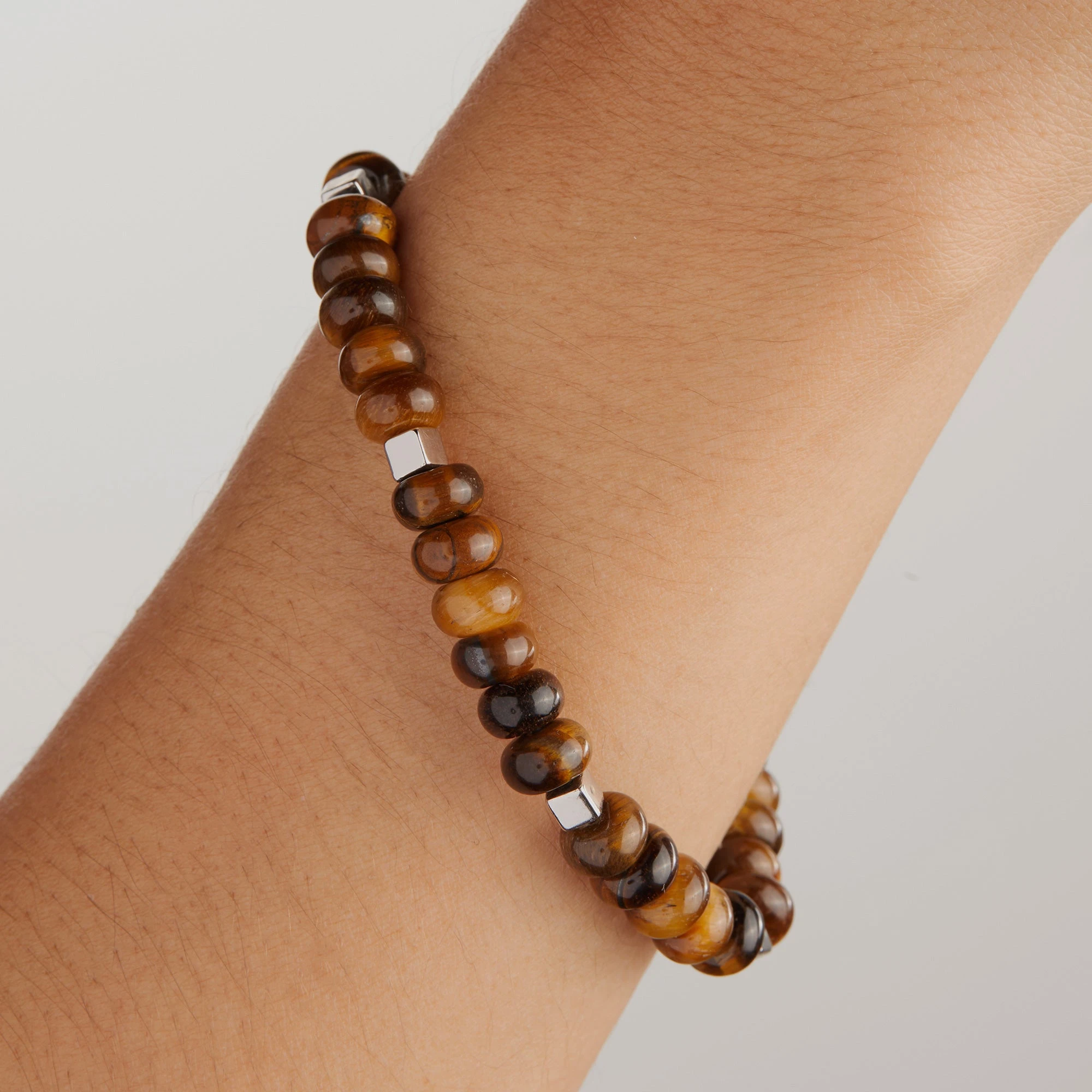 Tiger's Eye Stretch Bracelet 6 Tiger's Eye Stretch Bracelet - Image 4