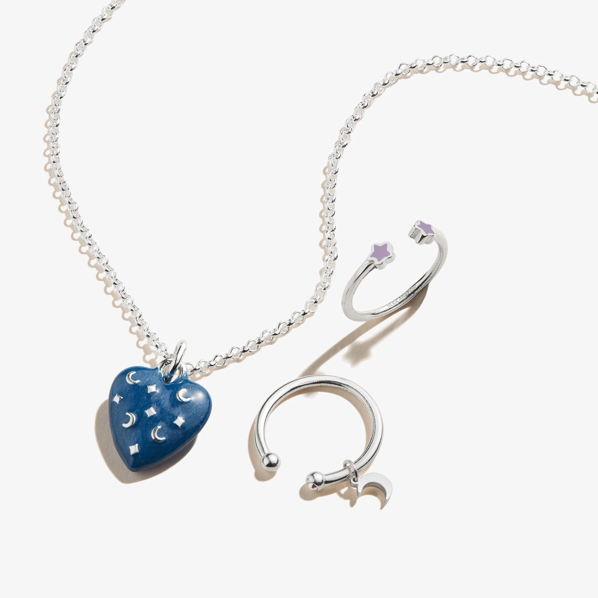 Wish Upon A Star Necklace + Ring Set 3 Wish Upon A Star Necklace + Ring Set