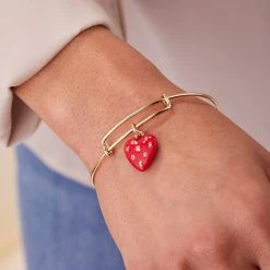 XOXO Heart Charm Bangle Bracelet -Alex And Ani Bracelets Shop xoxo heart charm bangle bracelet model A22EBXOHRTSG