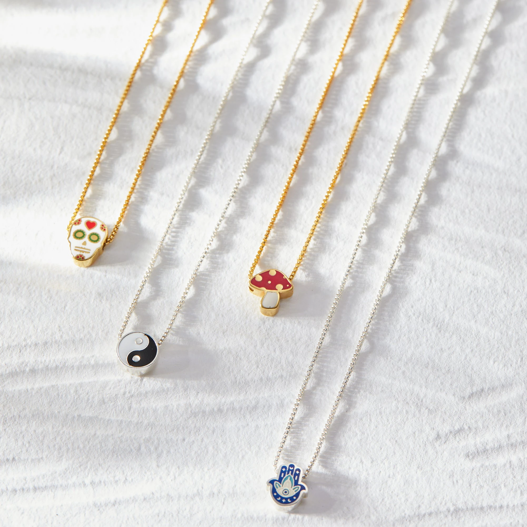 Yin Yang Charm Necklace 6 Yin Yang Charm Necklace - Image 4