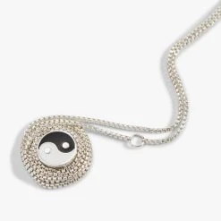 Yin Yang Charm Necklace 8 Yin Yang Charm Necklace -Alex And Ani Bracelets Shop yin yang charm necklace alt AA733222S